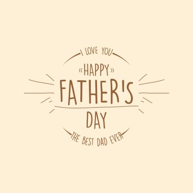 Babalar günün kutlu olsun.