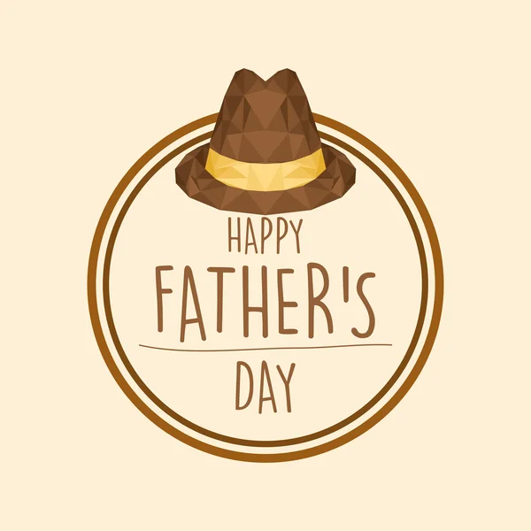 Happy father's day — Stock Vector