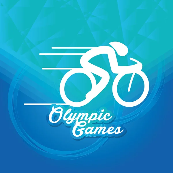 Un juego olímpico — Archivo Imágenes Vectoriales