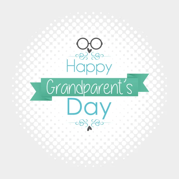 С Днем дедушки и бабушки — стоковый вектор