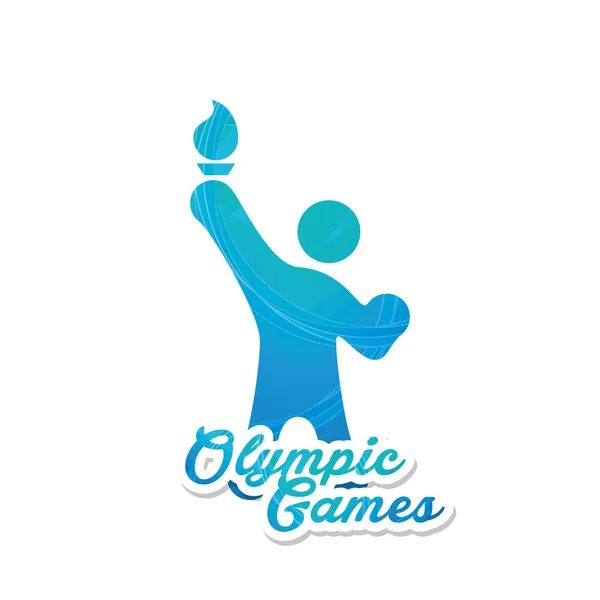 Olympische Spiele — Stockvektor