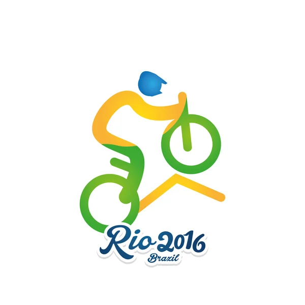 Une candidature de Rio 2016 — Image vectorielle