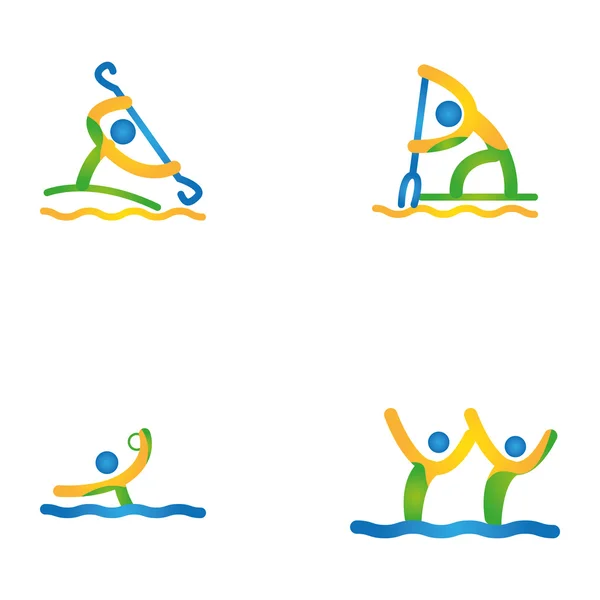 Een Sport-pictogram — Stockvector