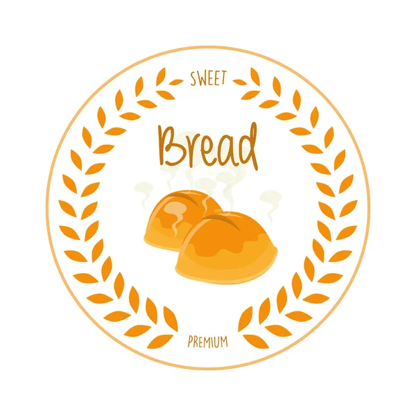 Un icono de panadería — Vector de stock