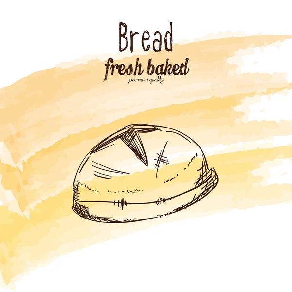 En ikon för bageri — Stock vektor