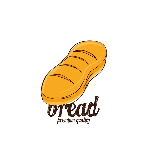 Um ícone da padaria — Vetor de Stock