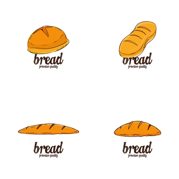 Het pictogram van een bakkerij — Stockvector