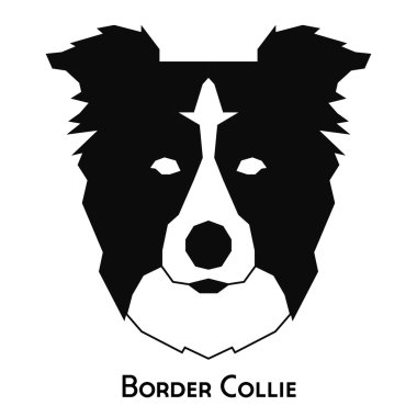 İzole köpek siluet