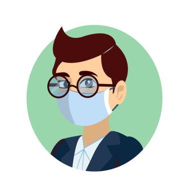 Maske takan münzevi bir avukat.