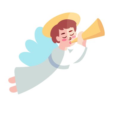 İzole edilmiş melek simgesi