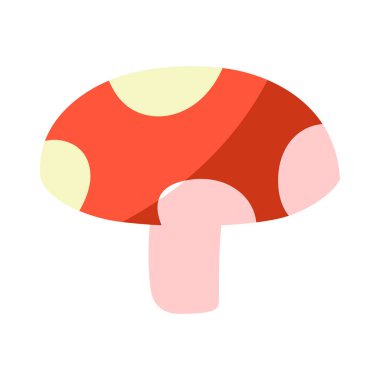 İzole edilmiş mantar simgesi