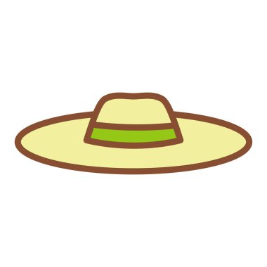 İzole şapka simgesi
