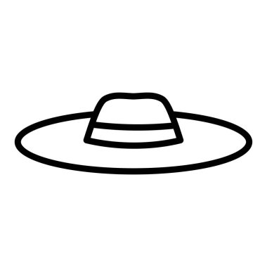 İzole şapka simgesi