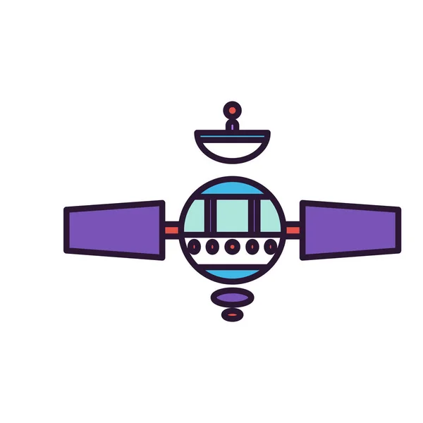 Ікона космічного корабля — стоковий вектор