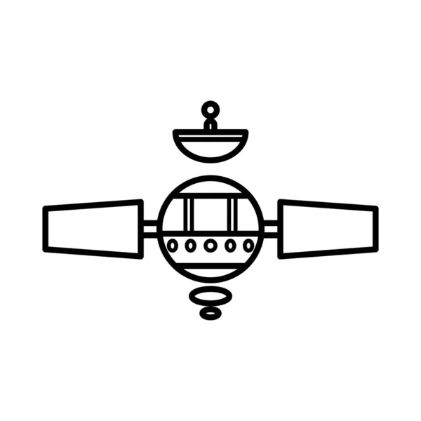 Ikonen för ett rymdskepp — Stock vektor