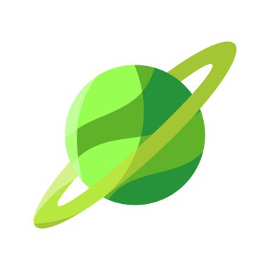 İzole gezegen simgesi