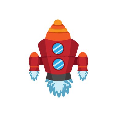 İzole edilmiş roket simgesi