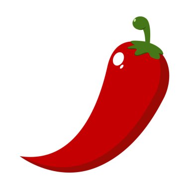 İzole edilmiş biber simgesi