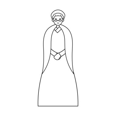 Tecrit edilmiş Afrikalı Amerikalı büyükanne.