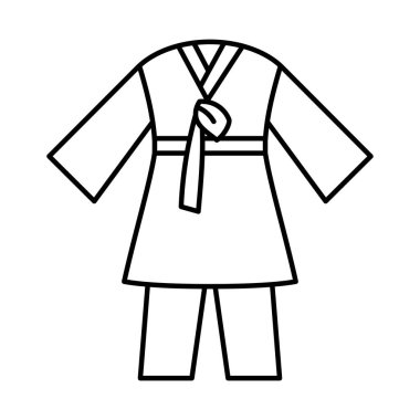 Geleneksel Güney Kore erkek kıyafetleri.