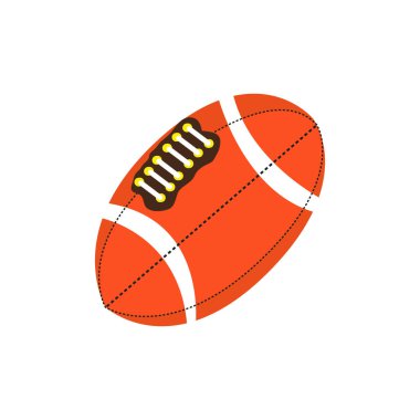 İzole edilmiş Amerikan futbol topu ikonu