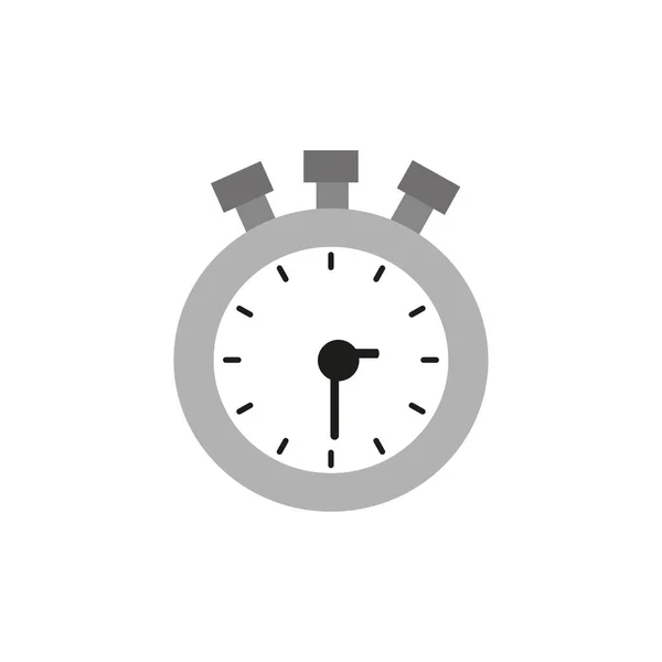 Geïsoleerde chronometer icoon Sport timer Tijdwaarnemer — Stockvector