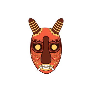 Geleneksel Güney Kore maskesi.