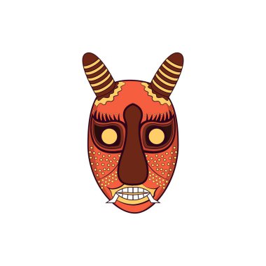 Geleneksel Güney Kore maskesi.