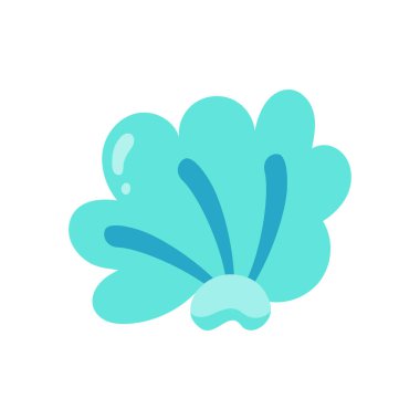 İzole edilmiş şirin mercan. Deniz yaşamı denizcisi