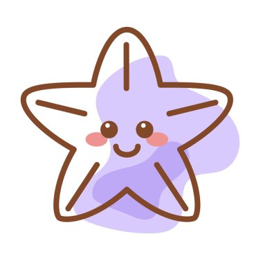 İzole edilmiş şirin bir sahil hayvanı. Deniz yaşamı