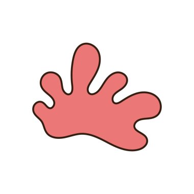 İzole edilmiş tatlı deniz yosunu. Deniz yaşamı