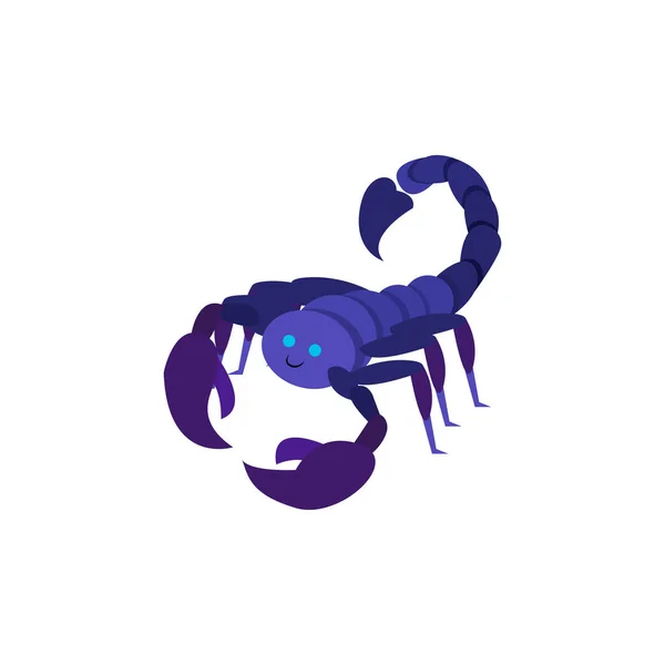 Izolált skorpió állat karakter állatöv jel — Stock Vector