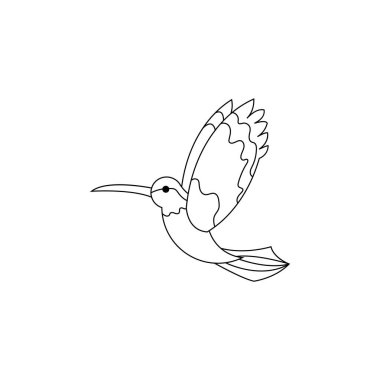 İzole edilmiş başak kuşu hayvan karakteri burç işareti