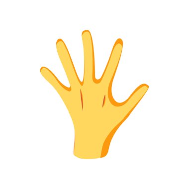 İzole edilmiş el işaret dili yapıyor.