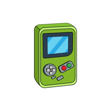 Kumanda kolu ve ekran ile izole edilmiş oyun salonu