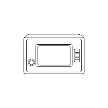 Kumanda kolu ve ekran ile izole edilmiş oyun salonu