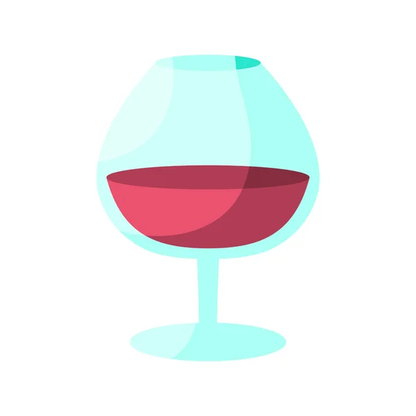 Isolé icône de cocktail tropical avec rien d'autre — Image vectorielle