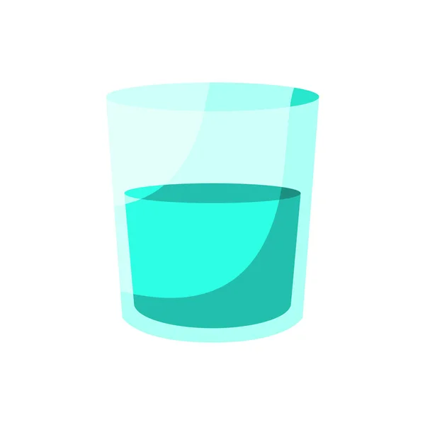 Isolated tropical cocktail icon with nothing else — Stock Vector