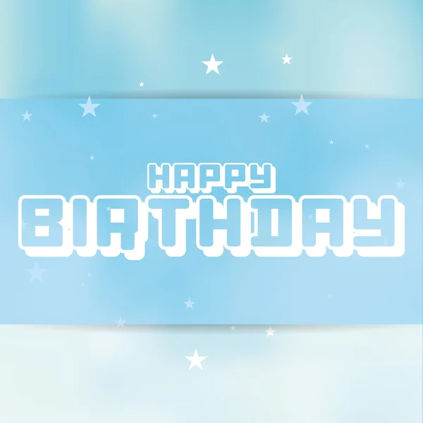 Happy birthday — Stock Vector