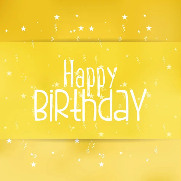 Happy birthday — Stock Vector