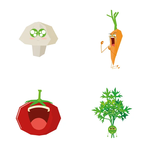 Vegetables — Stock Vector