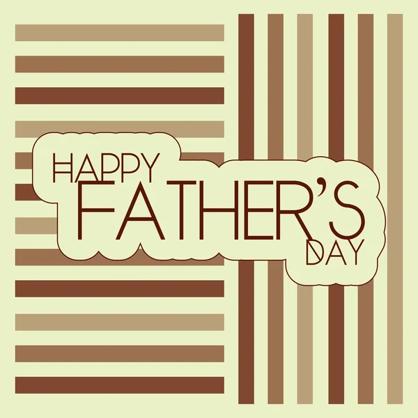 Father's day — Stock Vector