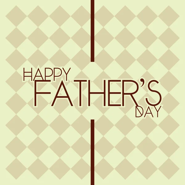 Father's day — Stock Vector