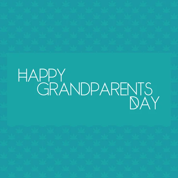 Grandparents' day — Stock Vector
