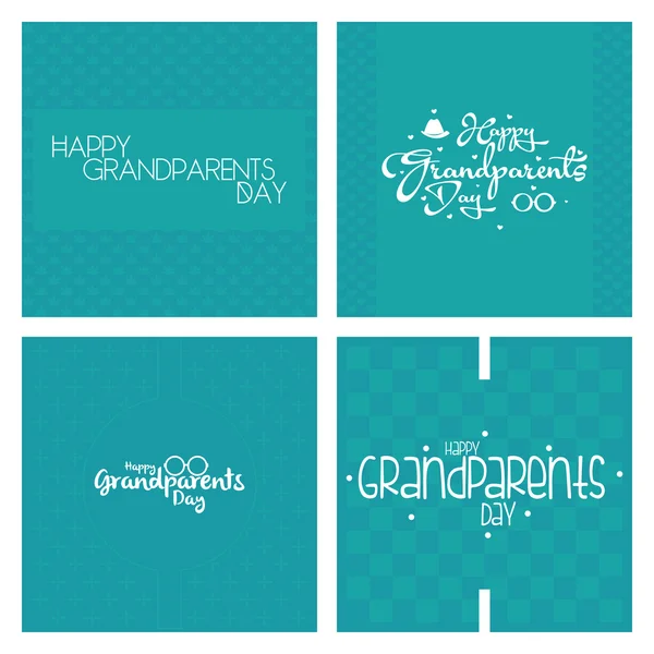 Grandparents' day — Stock Vector