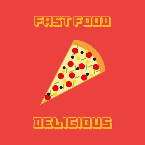 Fast food — Wektor stockowy