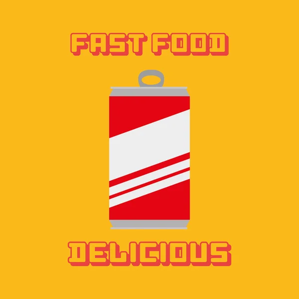 Fast Food — Stockvektor