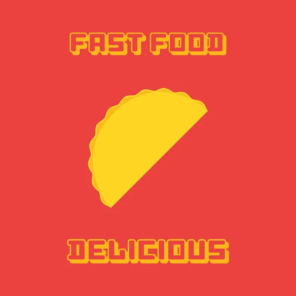 Fast Food — Stockvektor