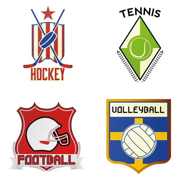 Emblema dello sport — Vettoriale Stock