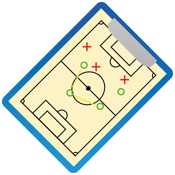 Fußball — Stockvektor